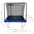 8X10FT trampoline rectangle trampoline with safety net